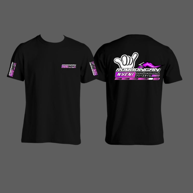 kaos rombongan nyeni