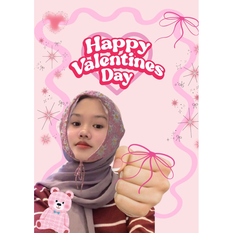 Valentines Card Candy Custom / Holder Lolipop Card Holder / Mini Gift Wisuda / Kartu ucapan / Gift K
