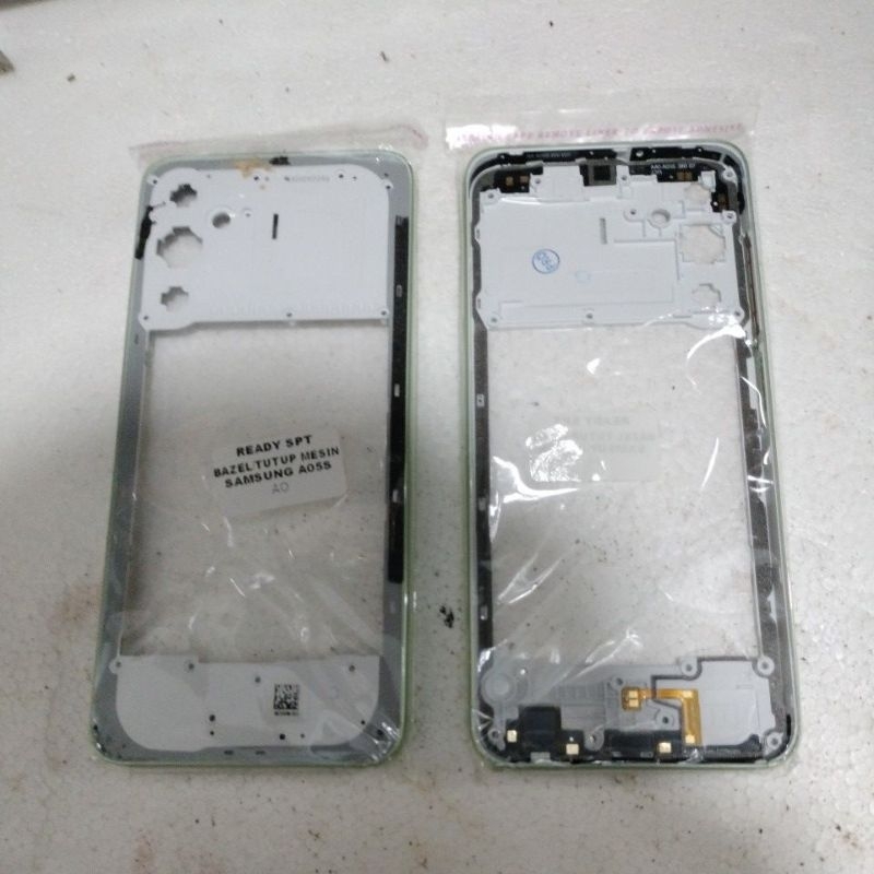 bezzel tutup mesin tulang tengah SAMSUNG A05S