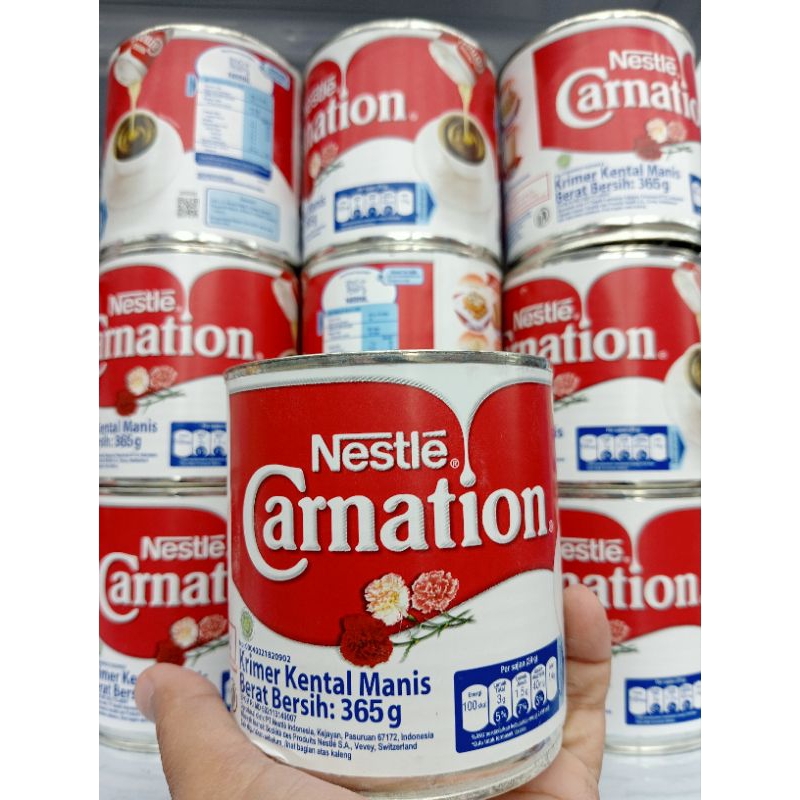 

Susu Kental manis nestle carnation 365gr - SKM Carnation - Krimer Kental Manis