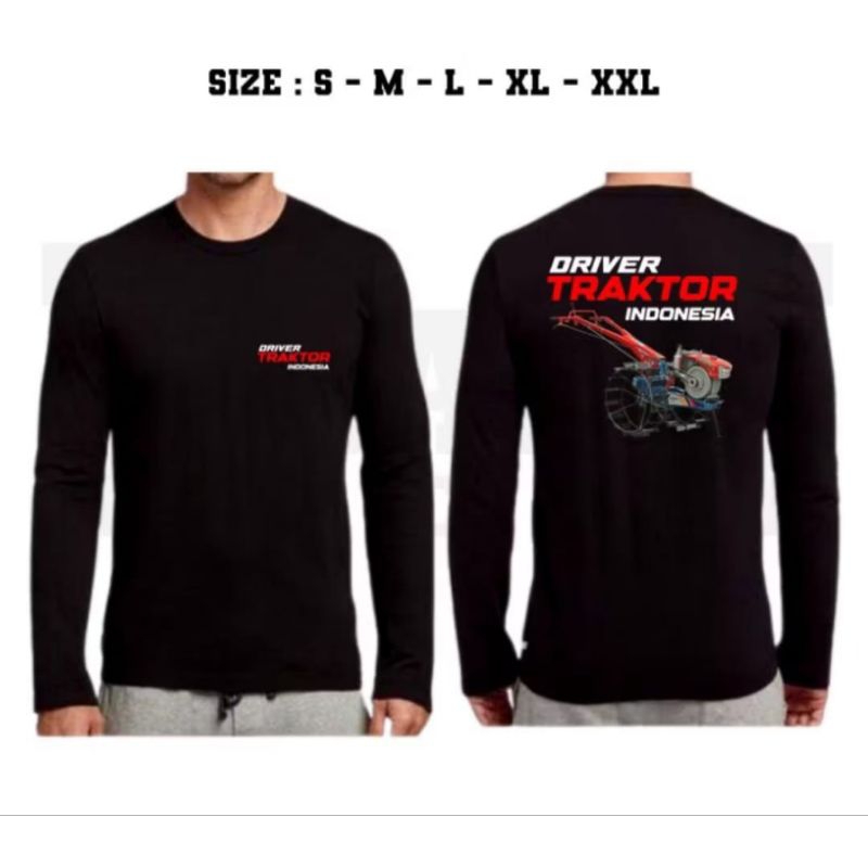 KAOS DRIVER TRAKTOR INDONESIA LENGAN PANJANG