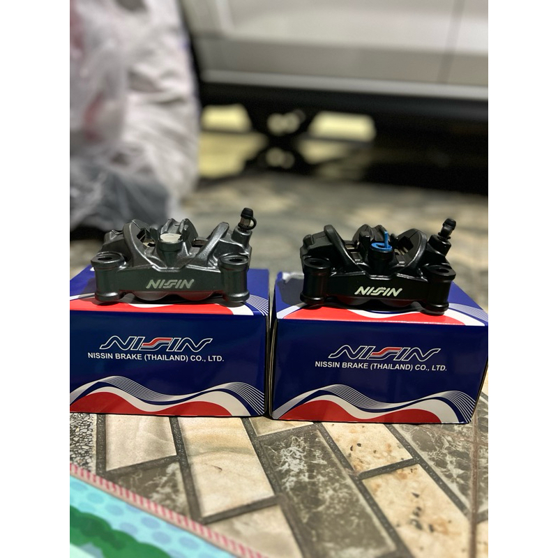 KALIPER CALIPER NISIN TWIN AFRICA 4 PISTON TERMURAH