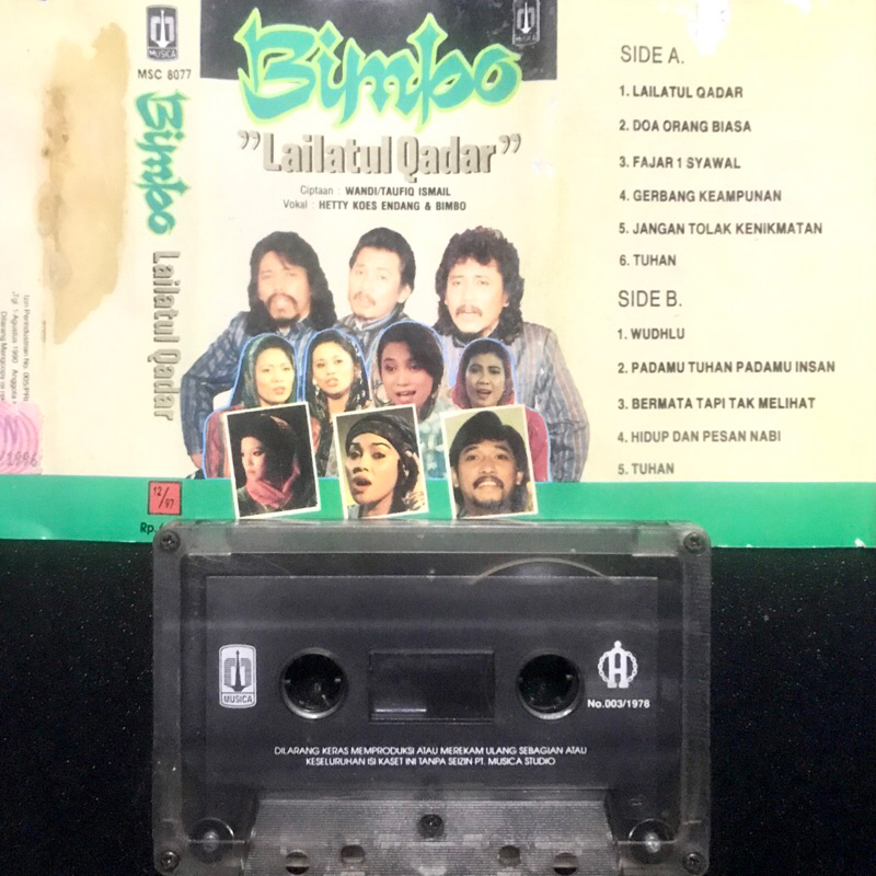 KASET PITA BIMBO LAILATUL QADAR