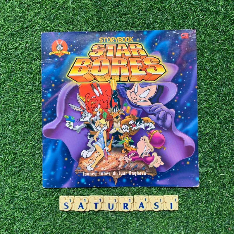 (Saturasi Preloved) Looney Tunes : Storybook Star Bores - Buku Cerita Anak