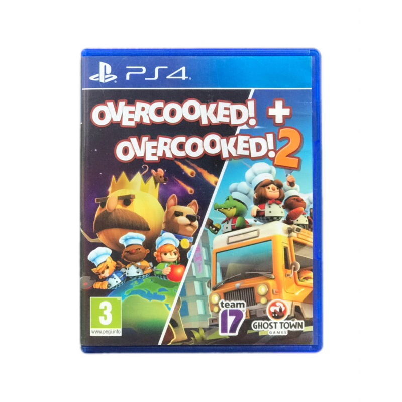 PS4 - Overcooked + Overcooked 2