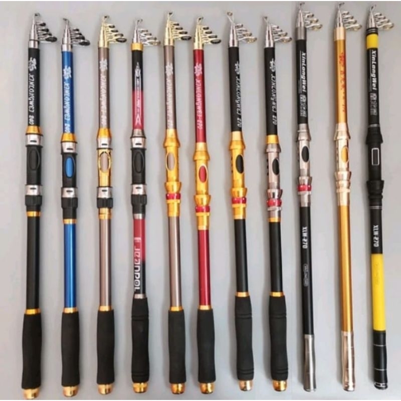 Joran Pancing Laut Kakap Pasiran Teleskopik 3meter 360cm