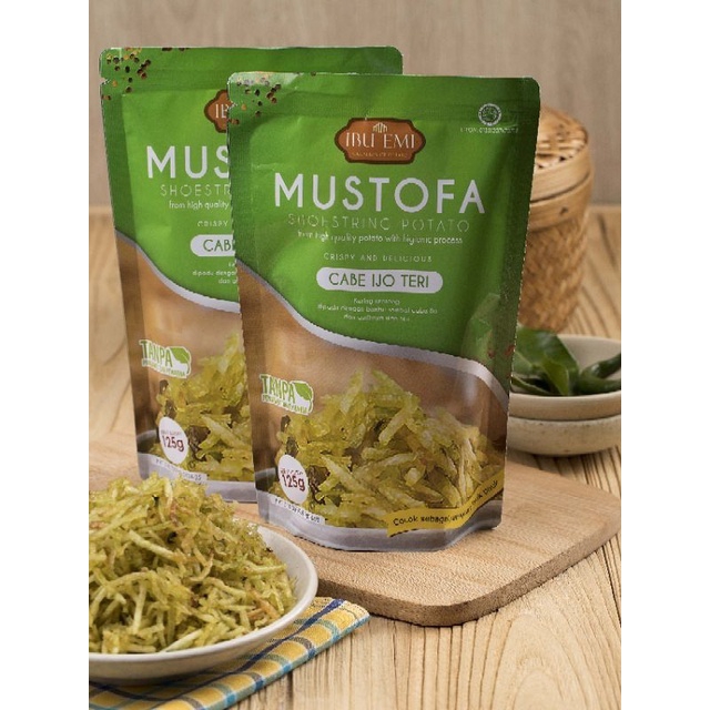 

Kering Kentang Mustofa Ibu Emi / Shoestring Potato / Keripik Kentang