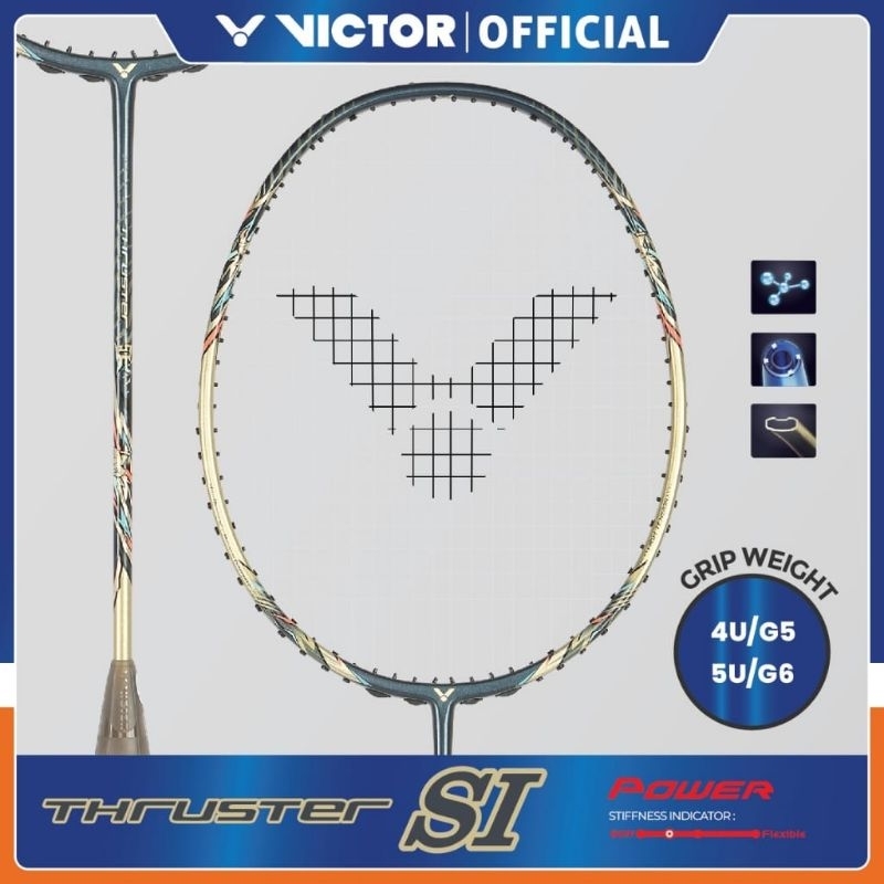 Raket Badminton Thruster SI X Victor / Thruster SI X Victor Original