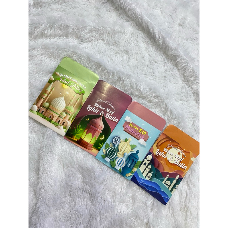 

Amplop Lebaran Idul Fitri 2025 Motif Islamic ( Isi 25 pcs )