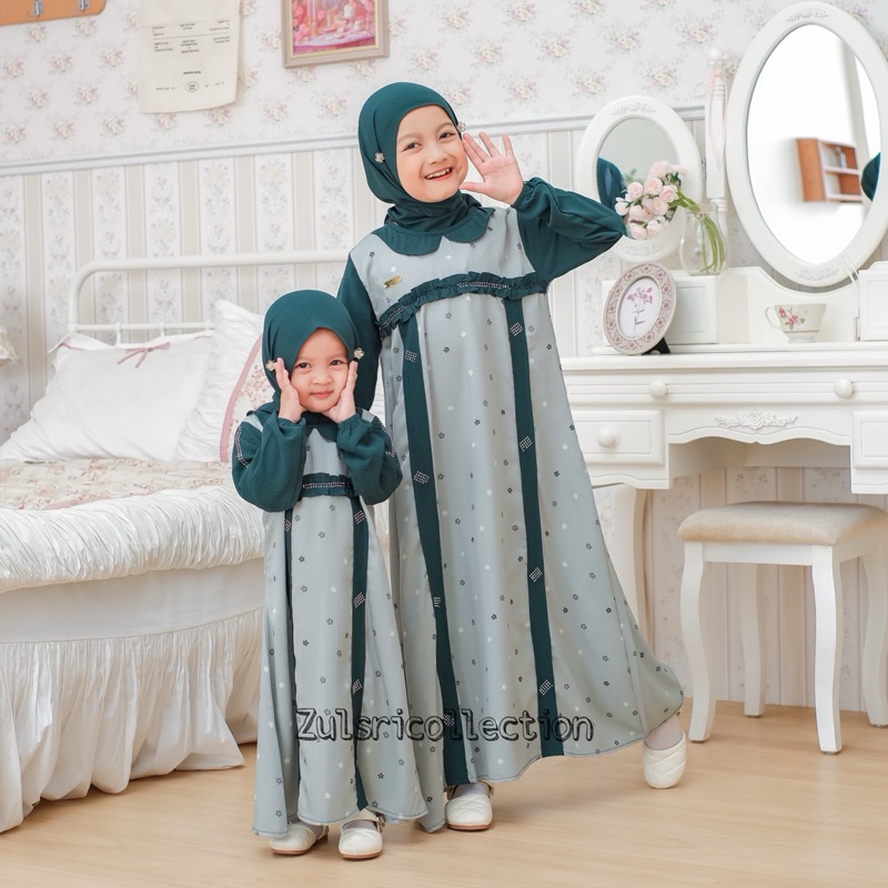 Setelan Anak Perempuan Set Remaja Wanita Terbaru 2026 Lebaran Ngaji Kemeja Kemja Onset Pakaian Pesta