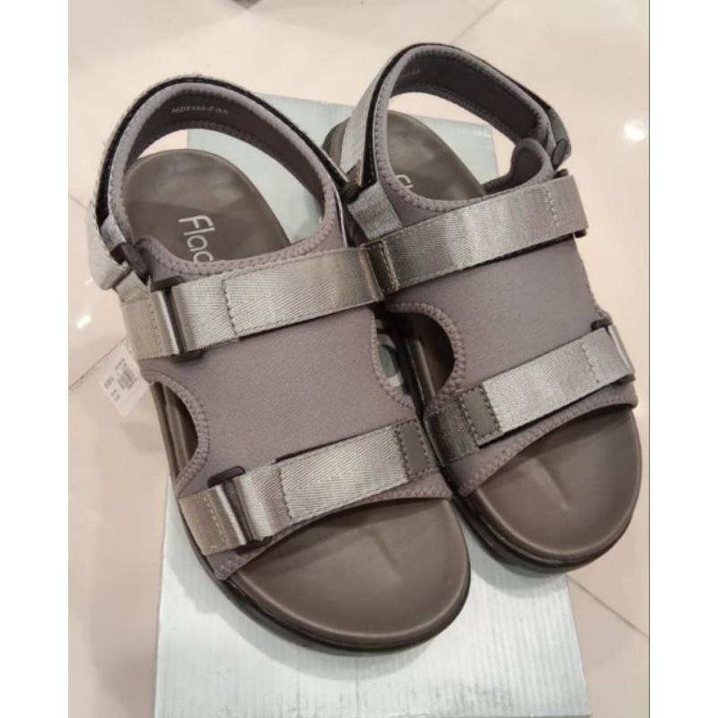 Sepatu Sandal Fladeo Pria Original Mall Size 39-43 Abu