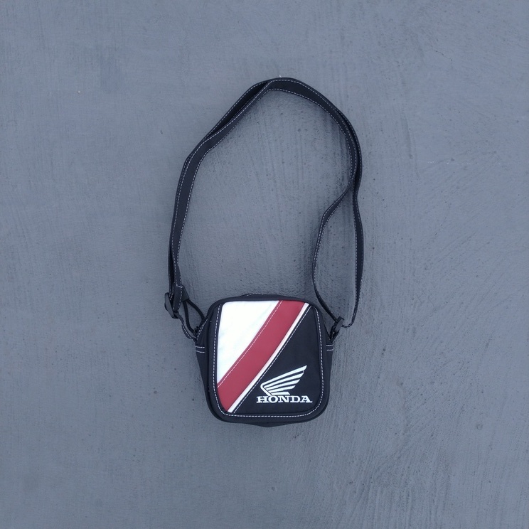Tas Honda Tas Selempang Tas Pria Tas Sling bag Tas Vintage Tas Second Tas Murah Honda Second Honda O