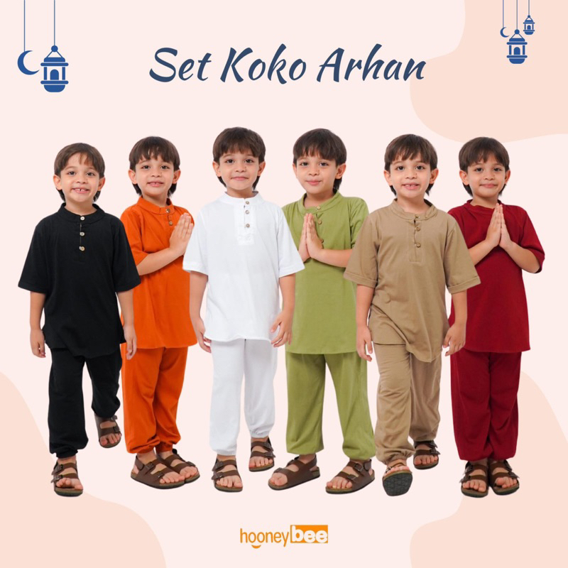 SETELAN KOKO ANAK ARHAN - HONEYBEE