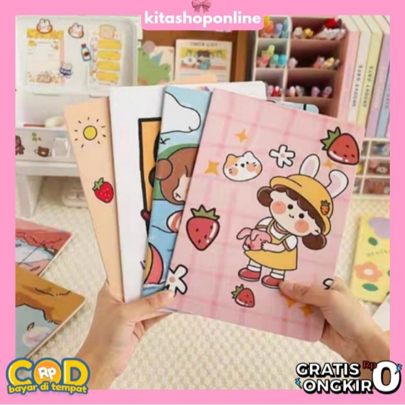 

PROMO COD A5 Notepad | Buku Tulis Notebook Kecil | Buku Tulis Kecil Motif Kartun KSO