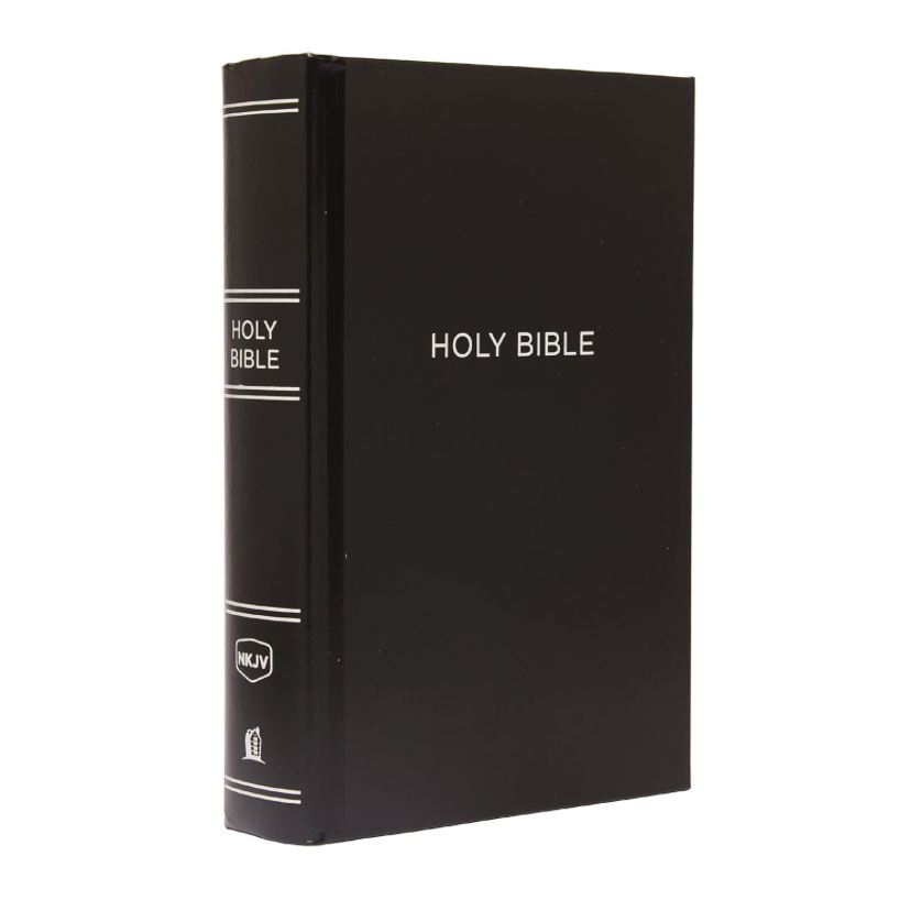 NKJV, Pew Bible, Large Print, Hardcover, Red Letter, Comfort Print: Holy Bible, New King James Versi