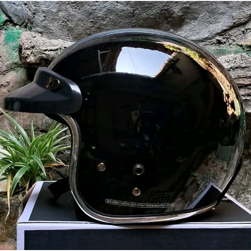 HELM BOGO LIST KILAT CUSTOM PREMIUM SNI DEWASA/HELM BOGO PREMIUM