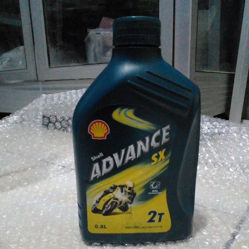 Oli Samping Shell Advance 2T 2tak 800ml