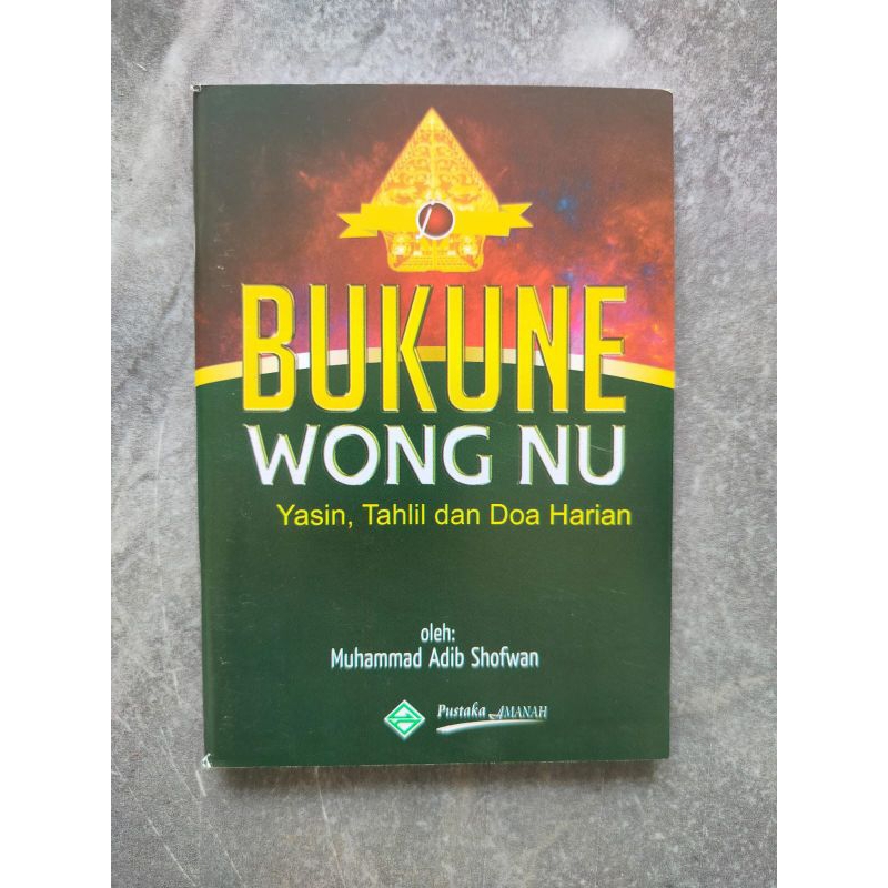 Bukune Wong NU Yasin Tahlil dan Dia Harian Original
