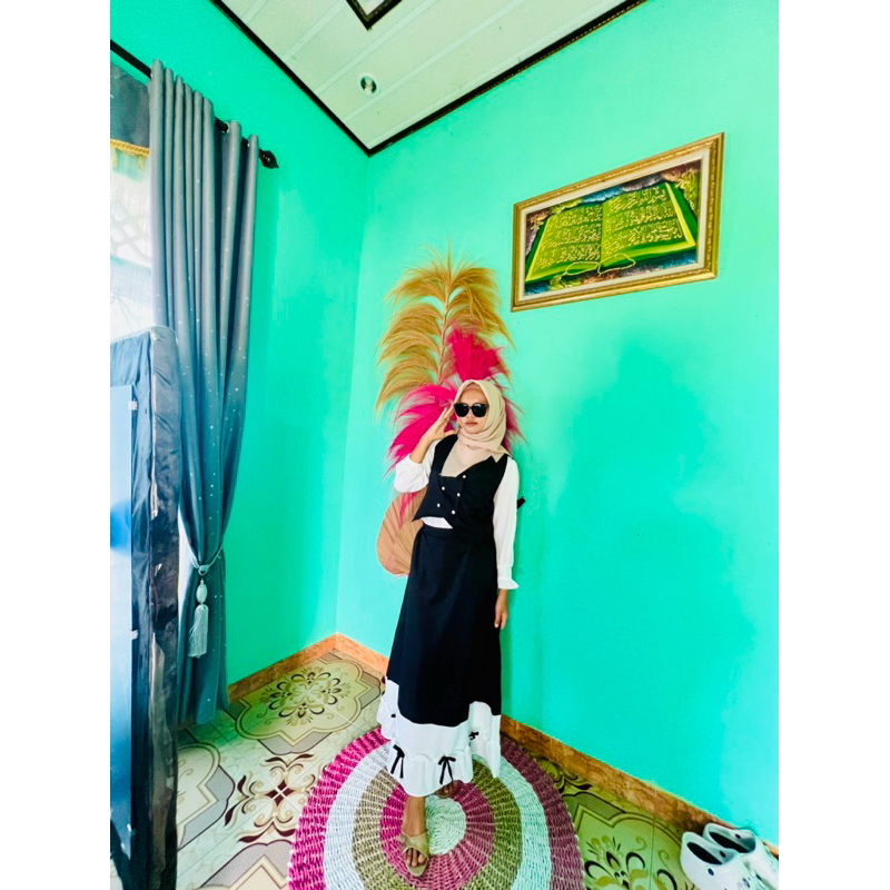 Setelan Androk Wanita Rompi
