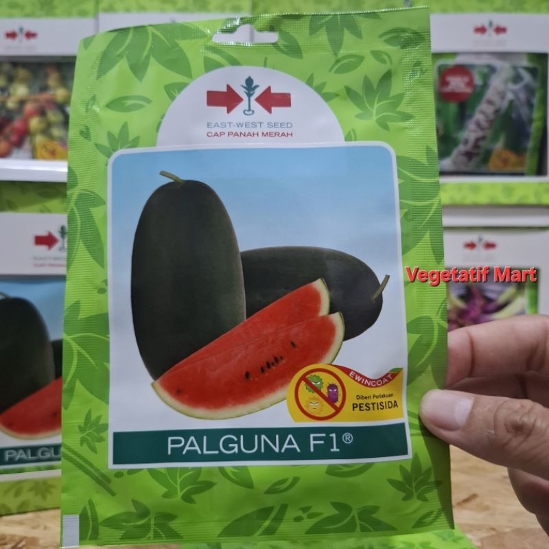 Benih semangka inul merah PALGUNA F1 isi 40 butir Cap Panah Merah