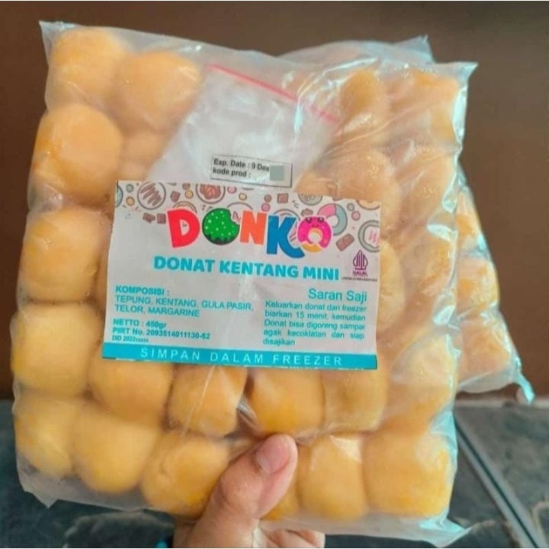 

Donko Donat Kentang Mini isi 30 biji