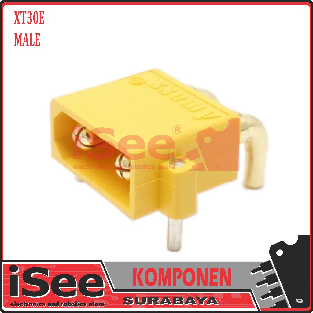 XT30PW-M Connector Male Konektor Baterai Battery Lipo XT 30 PW XT-30