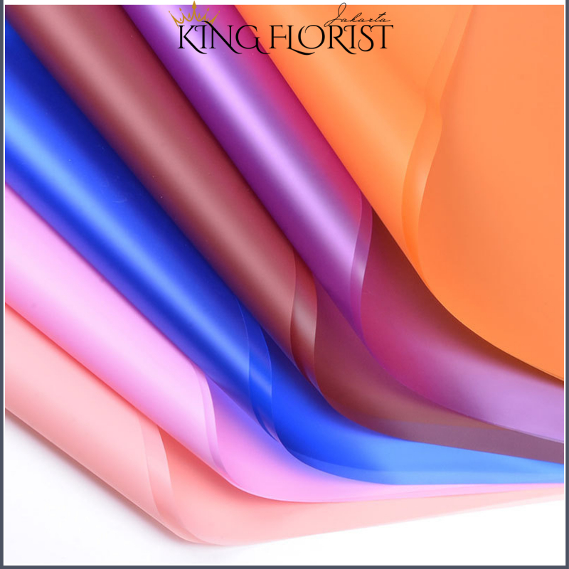 

20 LEMBAR Kertas Buket Bunga Transparant Cellophane Wrapping Paper Transparan 6198