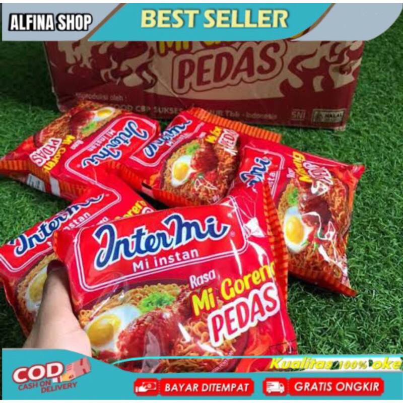 

intermie pedas / intermie goreng pedas / intermie murah