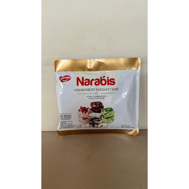 

NARABIS NARAYA ASSORTMENT NOUGAT CRISP - 200gr