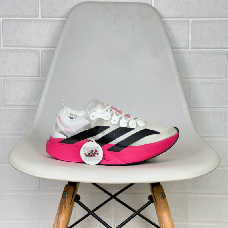 Sepatu Adidas Adizero Adios Pro Evo 1 'White Black Pink'
