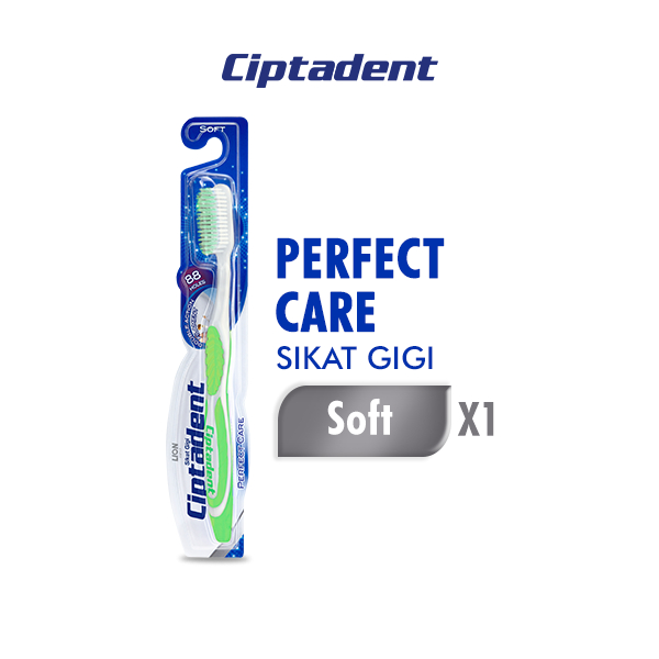 Ciptadent Sikat Gigi Perfect Care Soft | Sikat Gigi Ciptadent Soft isi 1 Pcs
