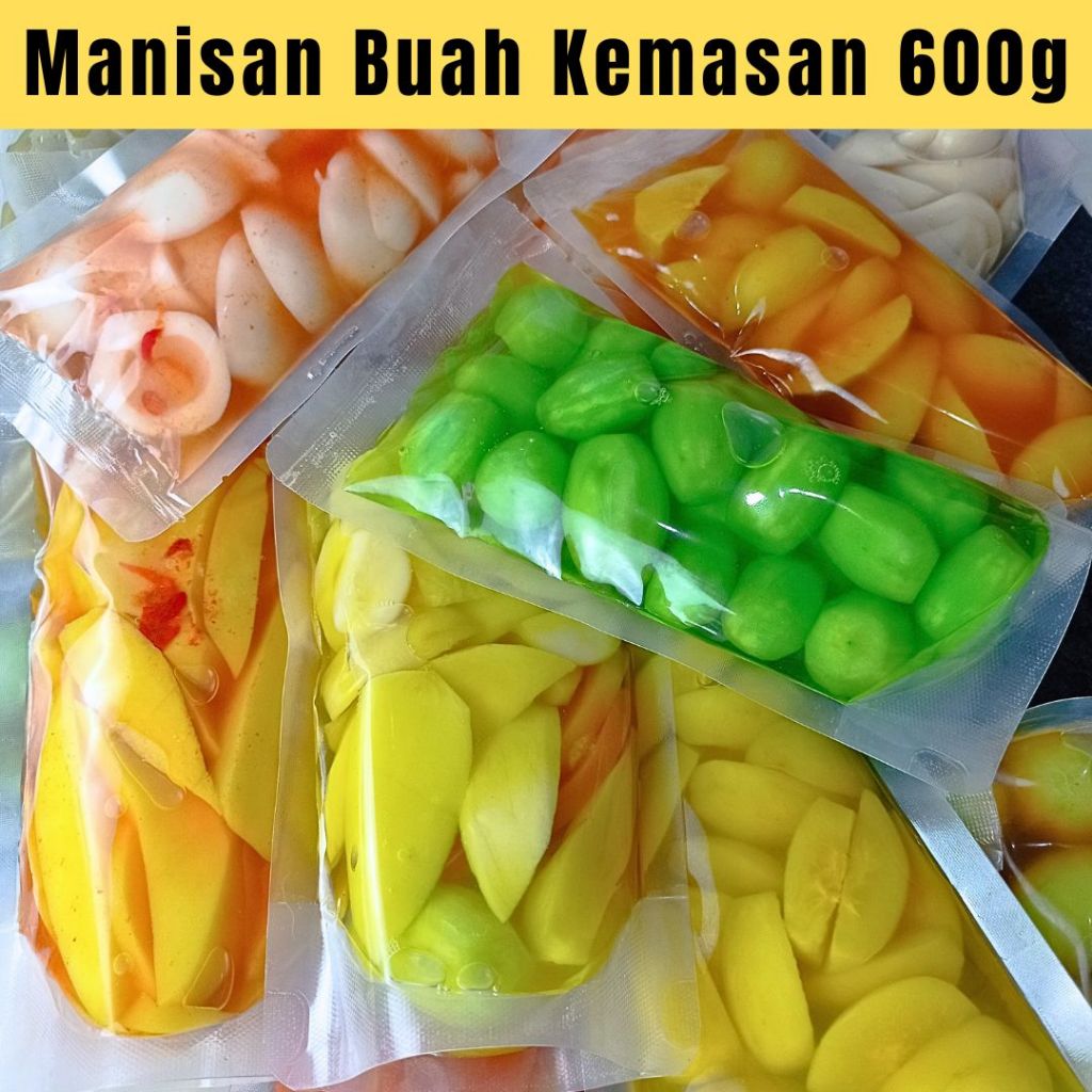 

Manisan buah 600 gram asinan buah salak mangga kedondong anggur bogor pala pepaya bengkuang