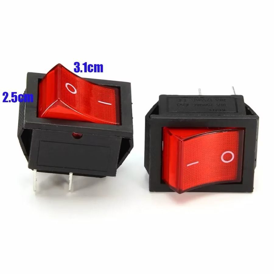 SAKLAR ON OFF 4 PIN KCD04 SAKLAR 4 KAKI