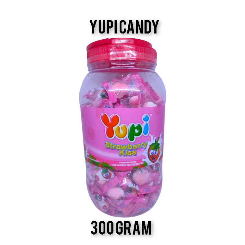 

Yupi Strawberry Kiss 300 Gram