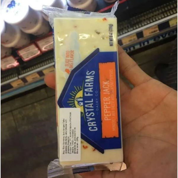 

rickydarman00 - Crystal farms pepper jack cheese 226gr