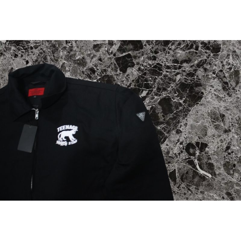 TEENAGE DEATH STAR ~ "DEMON FORCE BLACK" WORK JACKET