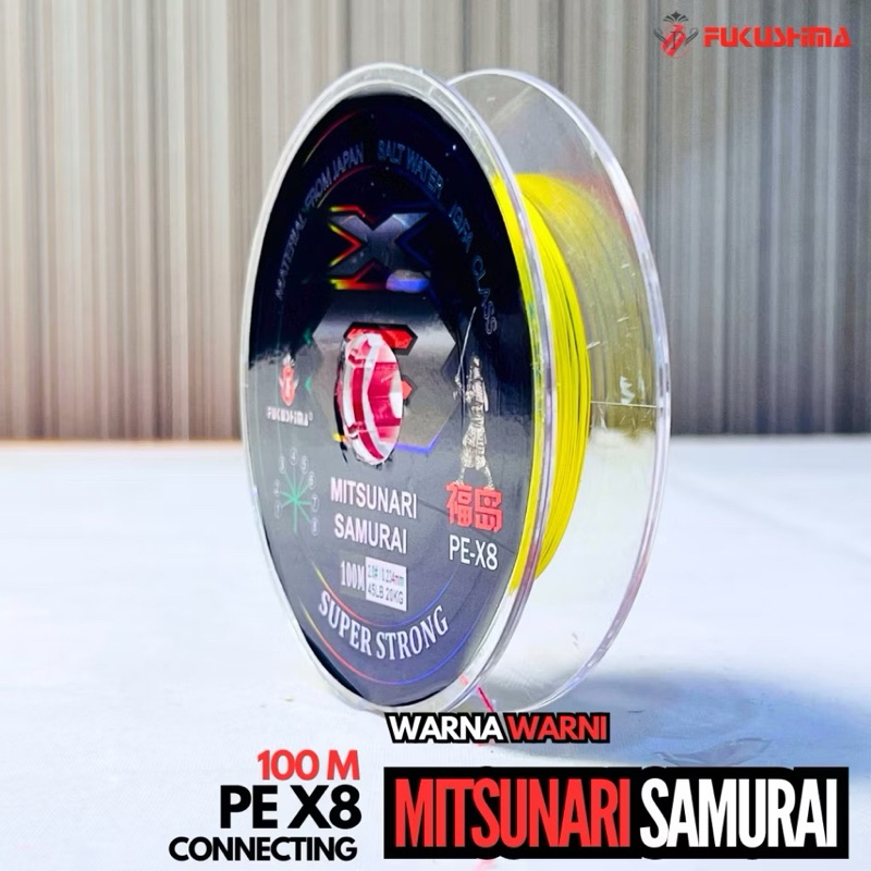 Benang PE Fukushima Mitsunari X8 100m