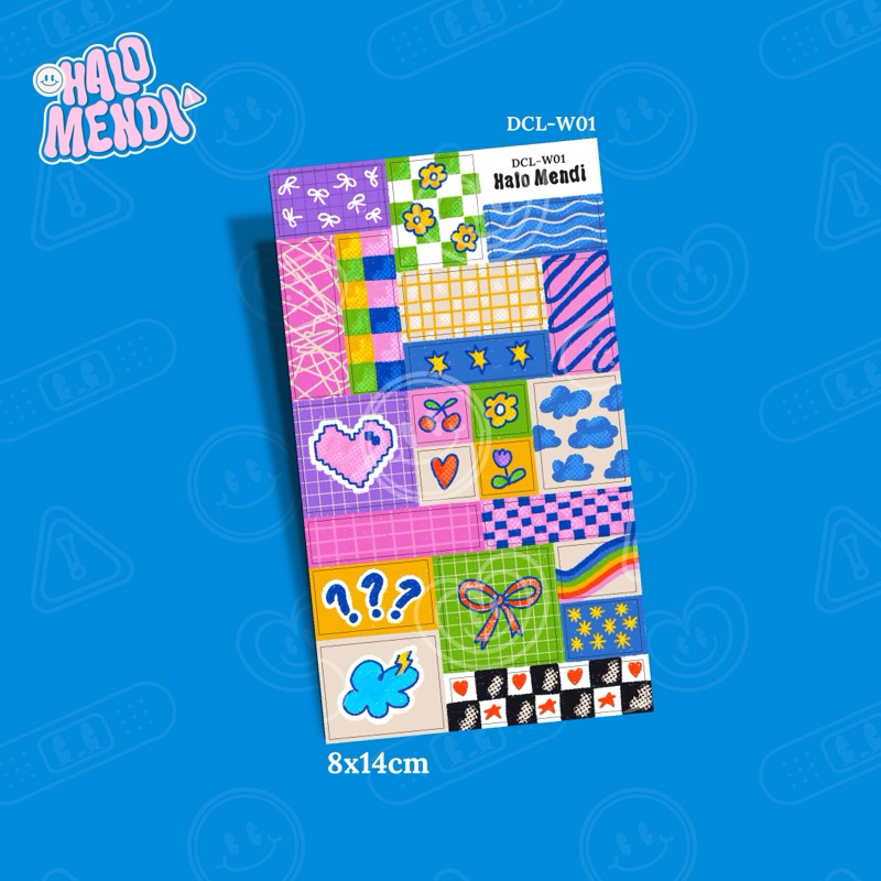 

DCLW01 - Sticker Sheet l Vinyl Doff