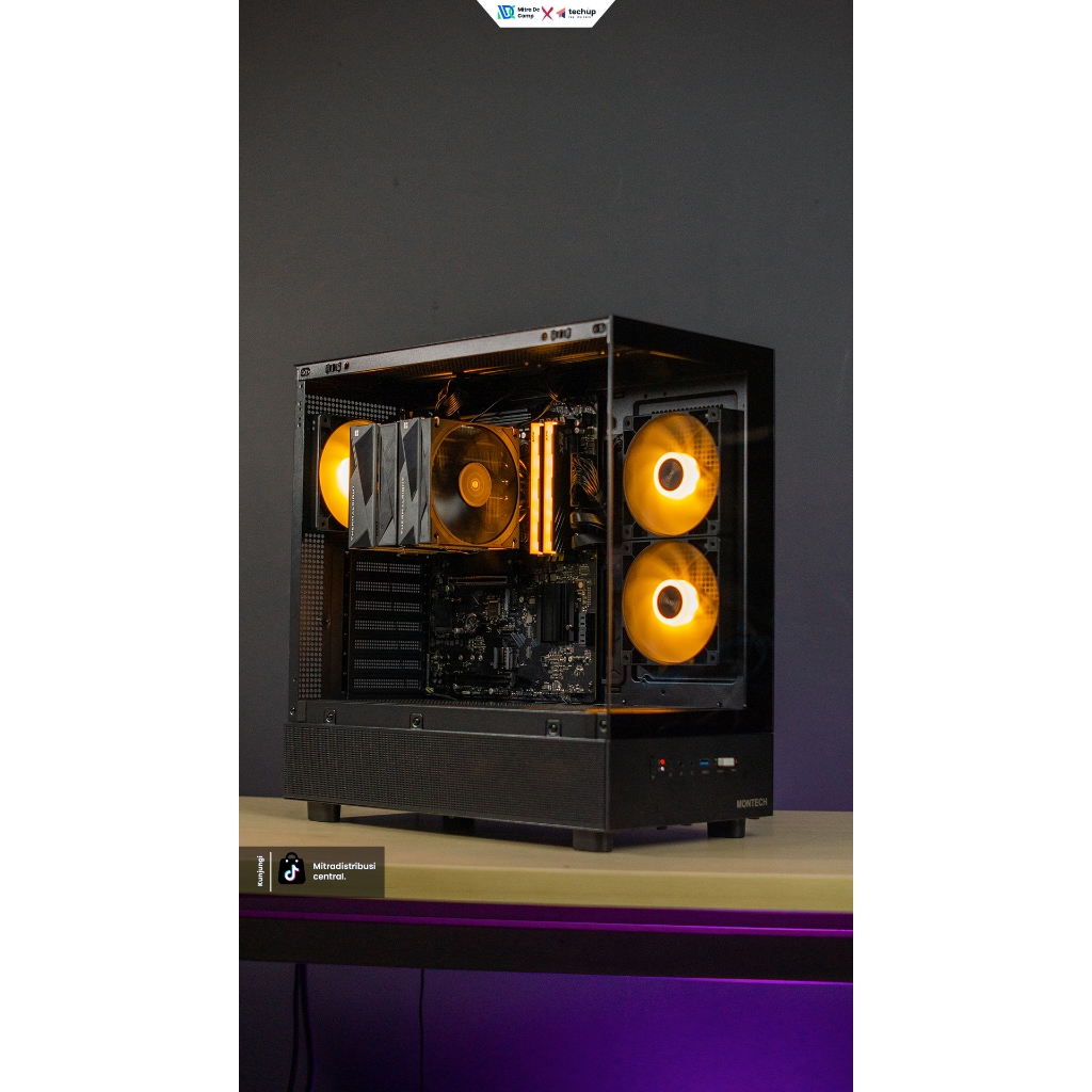 PC Rakitan Gaming Fullset AMD Ryzen 7 5700G RAM32GB DAN HDD 1TB