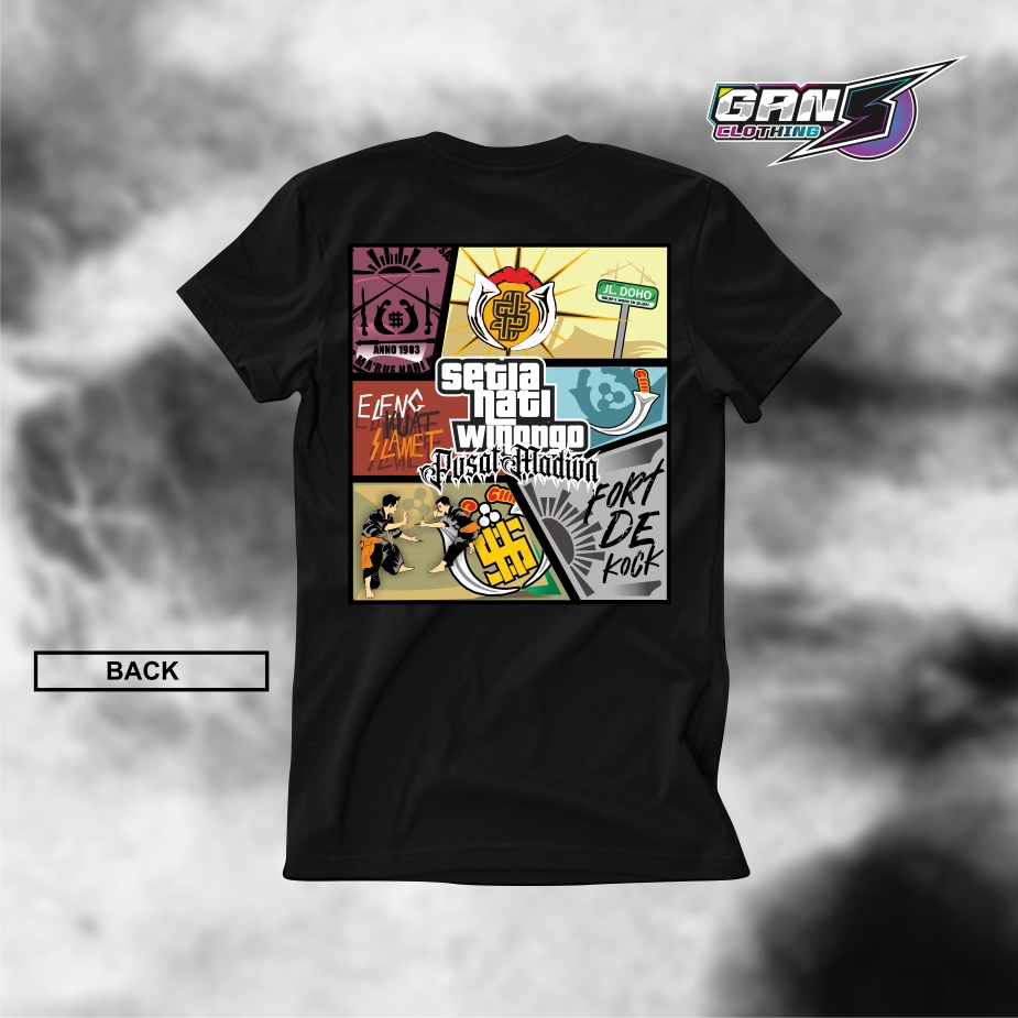 KAOS Pencak Silat SH Winongo "PSHWTM GTA VOL.1" - PSHW/SH Winongo/SH/1903