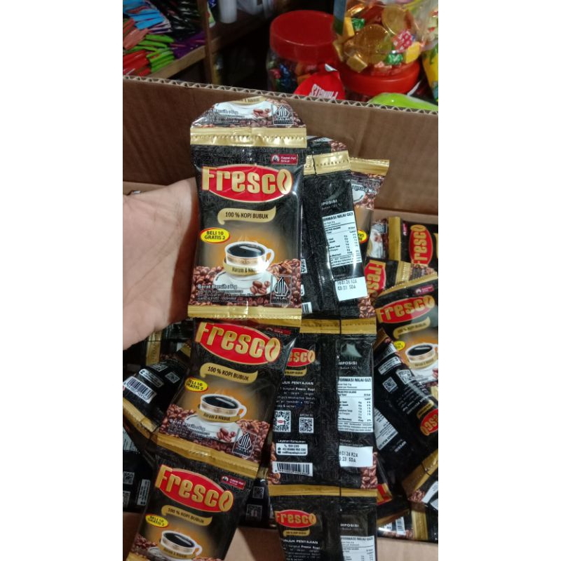 

[Harga grosir] Kopi fresco mini isi 10+2 kopi murni 6 gr