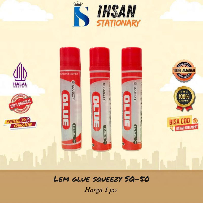 

lem glue squeezy SQ-50 (1 pics) 50ml