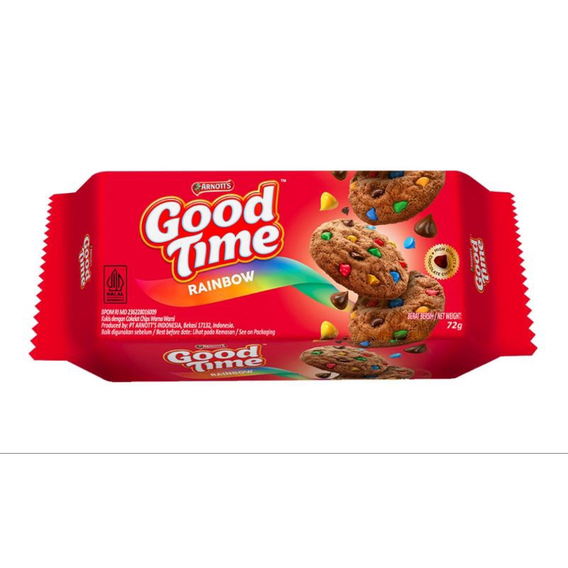 

Good Time Cookies Chocochip 72gr