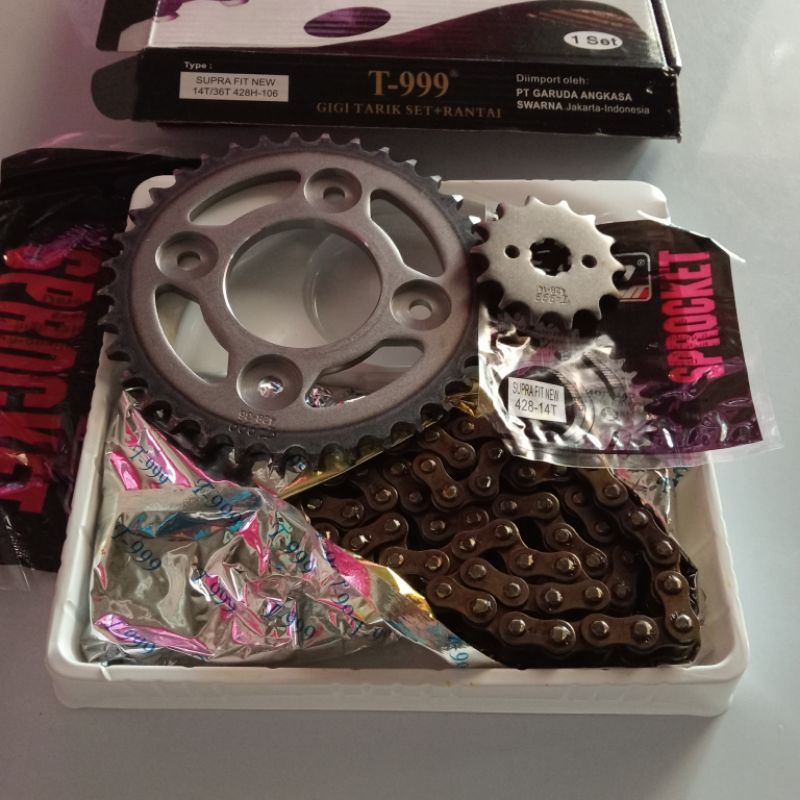 GEAR SET T-999 HEMAT ONGKIR (BONUS BEARING BACA DESKRIPSI)