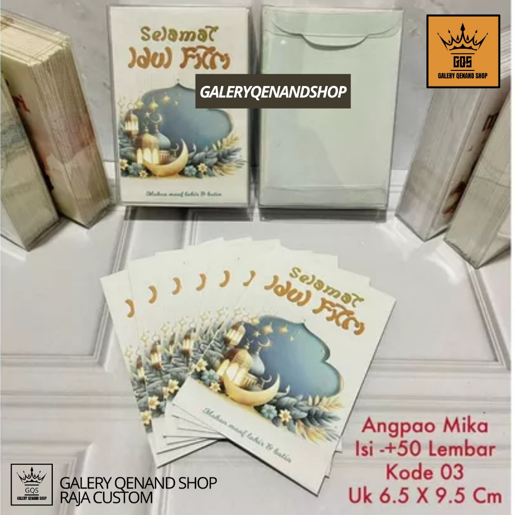 

Amplop Lebaran Idul Fitri (isi 50pcs) Amplop Karakter Angpao Lucu
