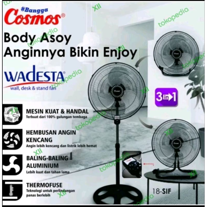 Cosmos Wadesta Baling Aluminium Sbf-1802

