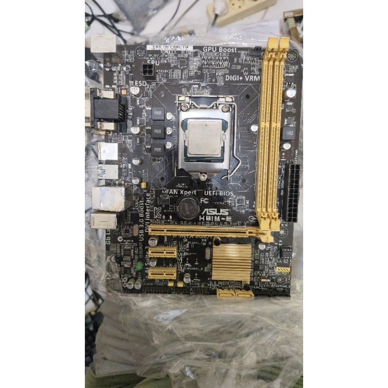 jual motherboard asus h81 plus prosessor core i3