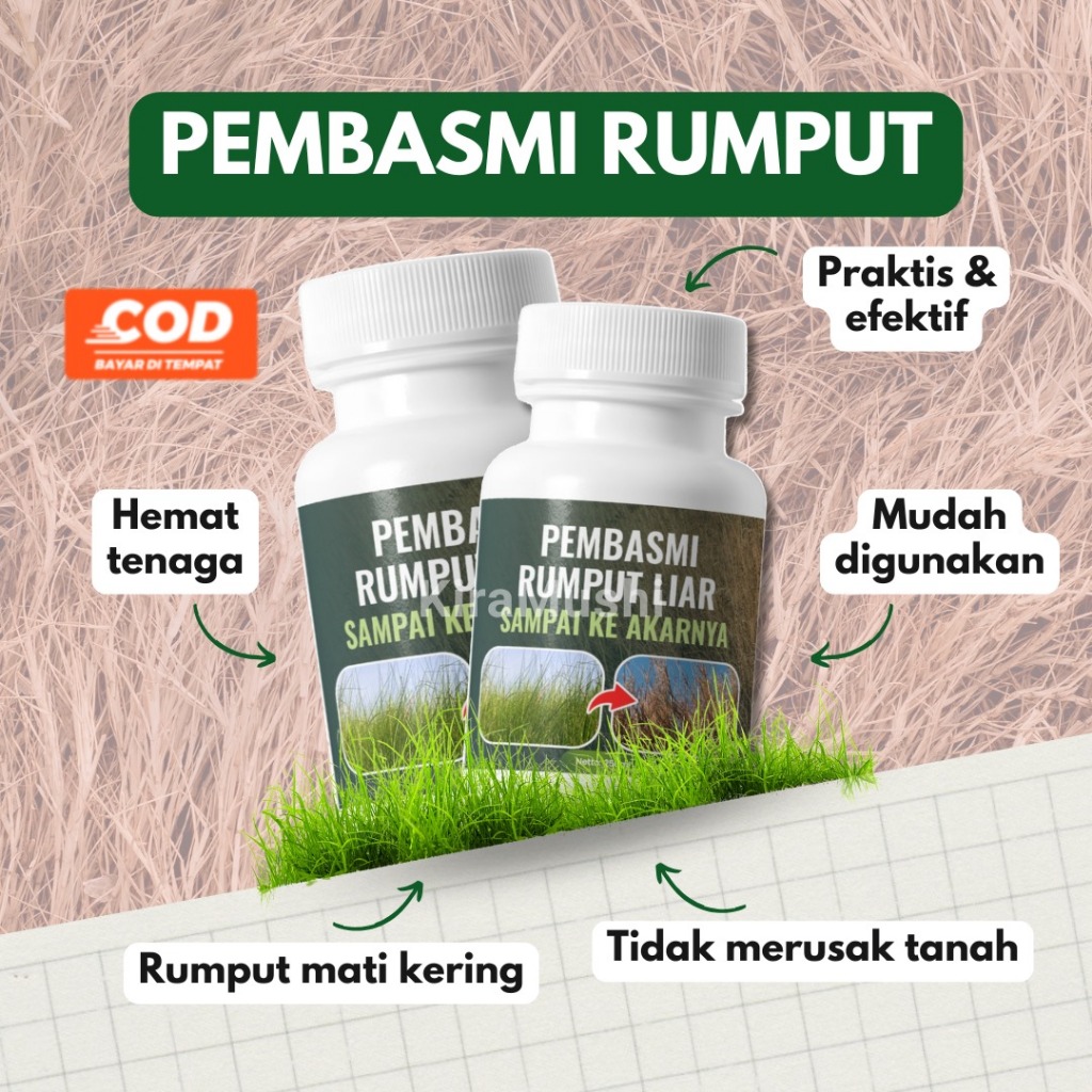 Herbisida Biologis Solusi Efektif dan Ramah Tanah untuk Rumput Liar