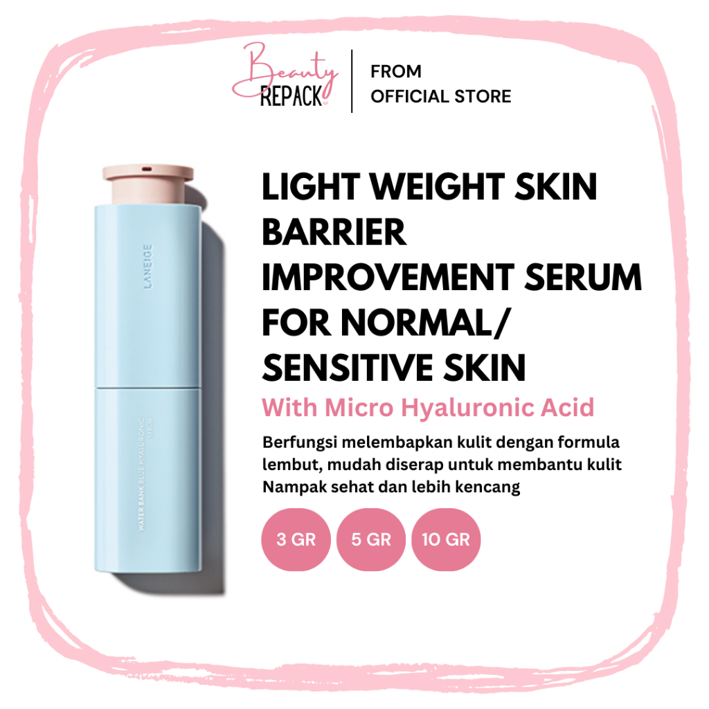 [SHARE IN JAR] LANEIGE Water Bank Blue Hyaluronic Serum - BEAUTY REPACK