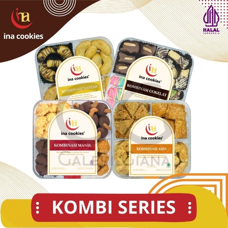 

Ina Cookies Kombinasi Series Kue Kering 1 Toples Isi 4 Rasa (Pengiriman Ojol)